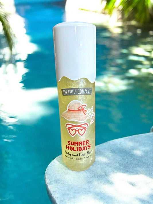 Brume scintillante corps et cheveux Summer Holidays